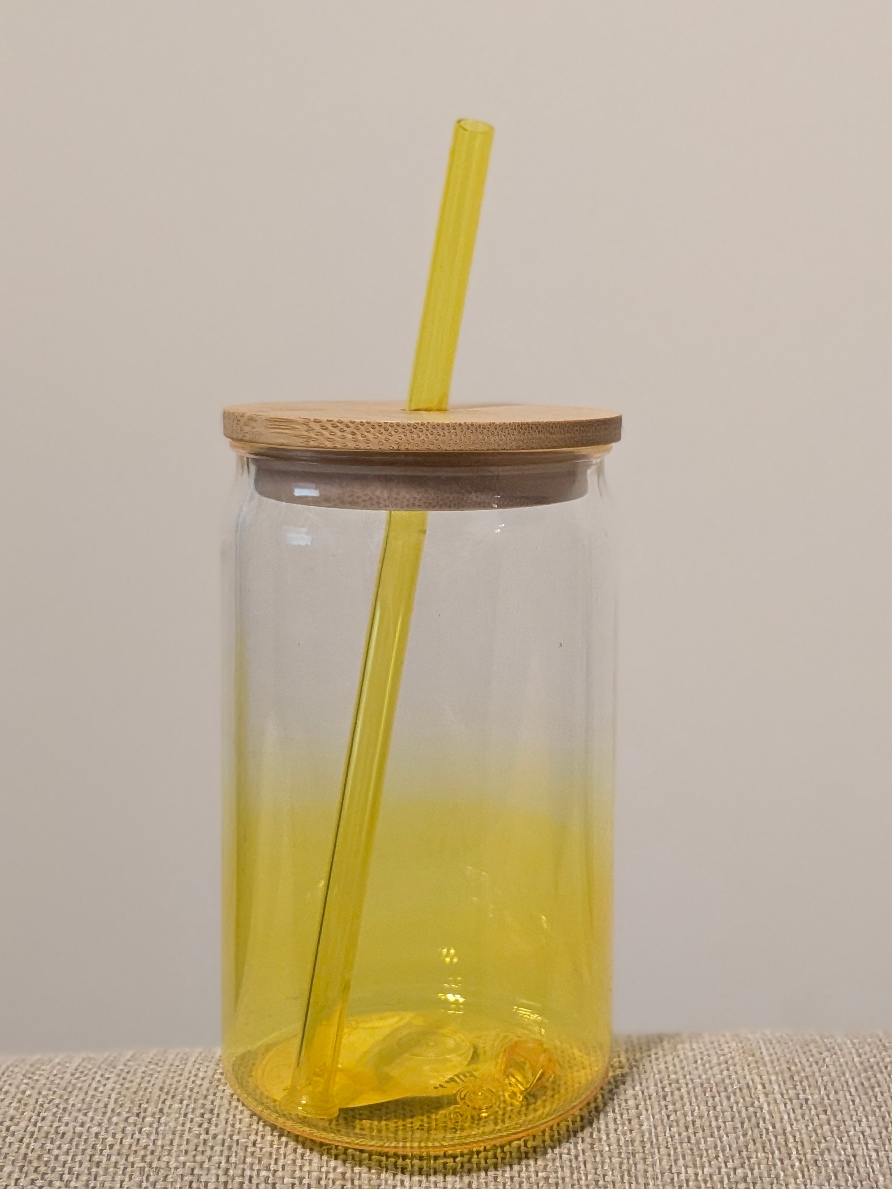 12oz Yellow Tumbler