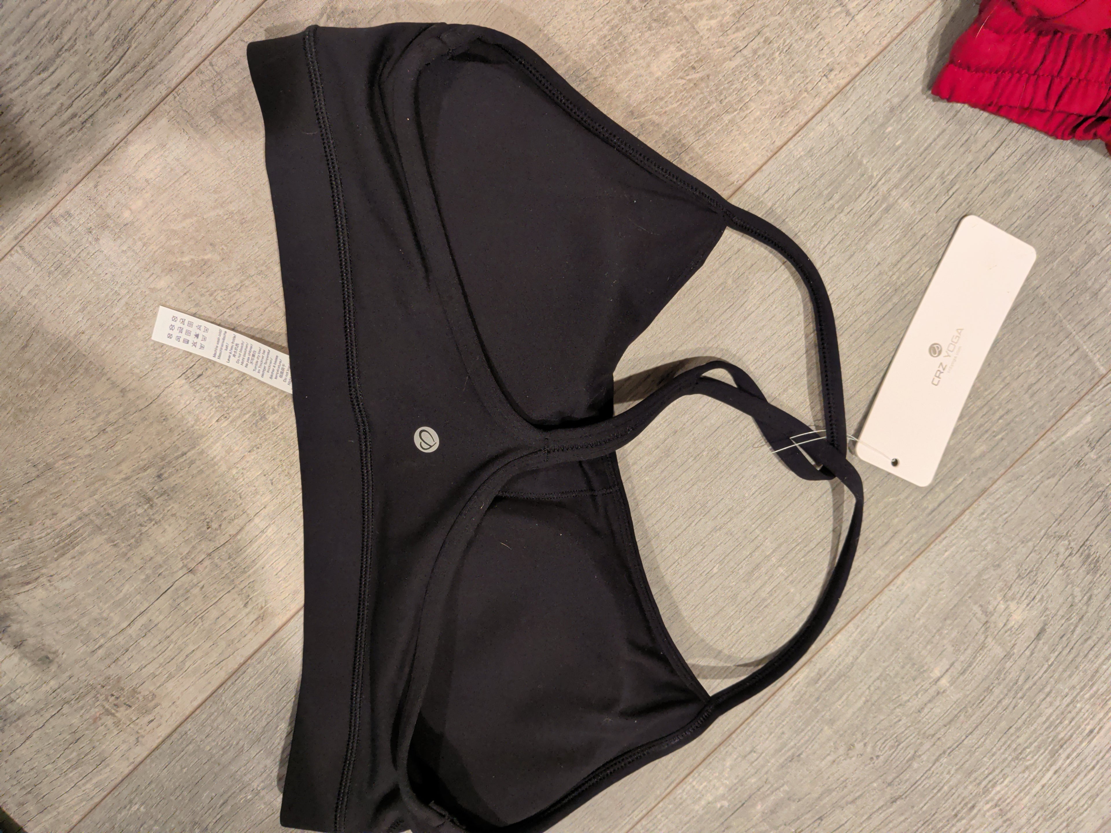 New with tags crazy yoga size large Bra